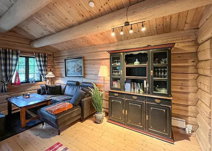 Hébergement de vacances Lovely In With Sauna Sjusjoen